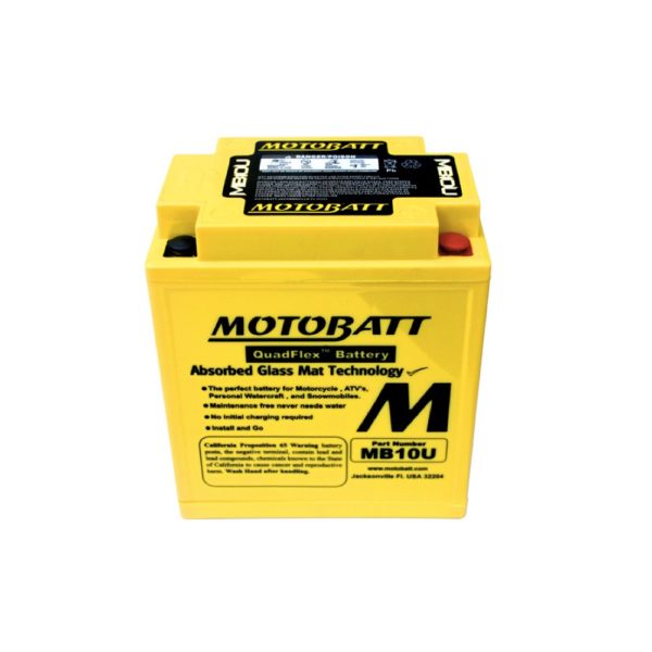 Motobatt MB10U | Motorcycle Battery | DCPower Batteries