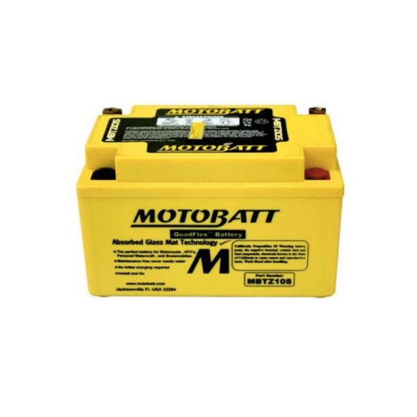 Motobatt MBTZ10S | Motorcycle Battery | DCPower Batteries